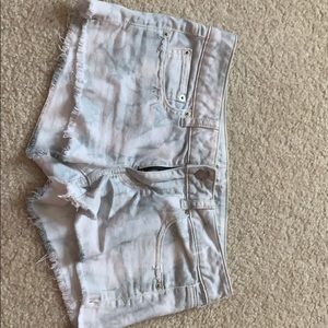 American eagle low rise shorts